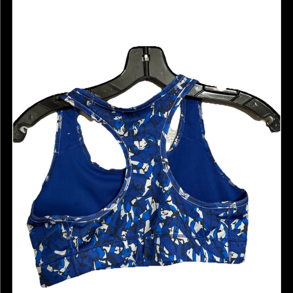 Nike Women's Blue Sports Bra medium - Picture 2 of 5